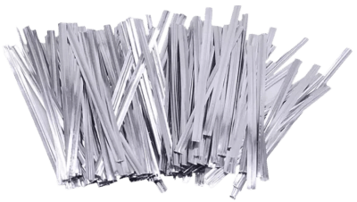 Amarras Metalicas Plateada 100u.