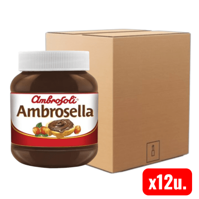 Crema de Avellana Ambrosella 12x350grs. (Caja)