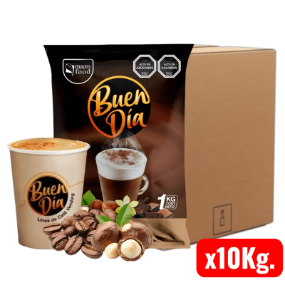 Cafe Buen Dia Cappuccino Avellana 10kg. (Caja)1