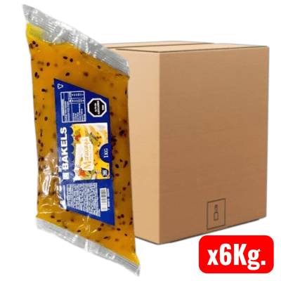 Relleno bakels Maracuya 6u. x 1kg (Caja)