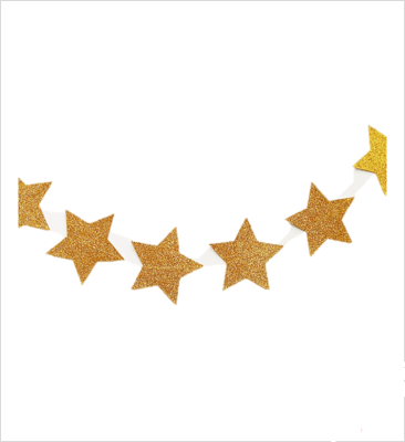 Guirnaldas Estrella 12 piezas