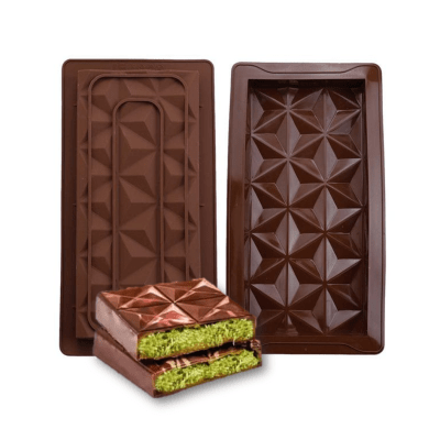 Molde Silicona Para Chocolate Barra Grande