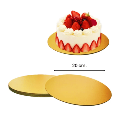 Base Carton para Tortas 20cm.
