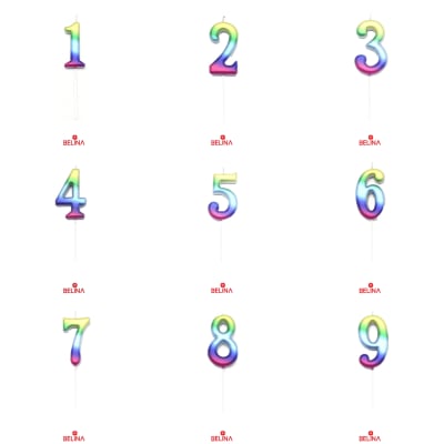 Vela Multicolor 0 - 9 Belina