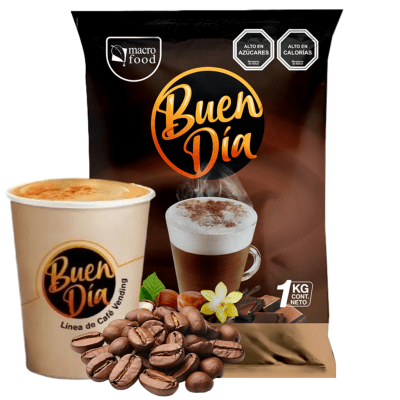 Cafe Cappuccino premium 1kg. Buen Dia.