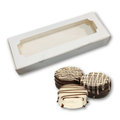 Caja 3 Alfajor BLANCA 1u.