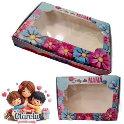 Caja MAMA 6 Alfajor Turquesa 1u.