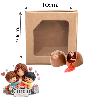 Caja 10x10 Cuadrada 1u.