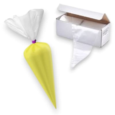 Manga Desechable Plastico 30cm. Caja 100u.