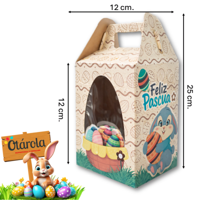 Caja Huevo Pascua Grande 1u.1