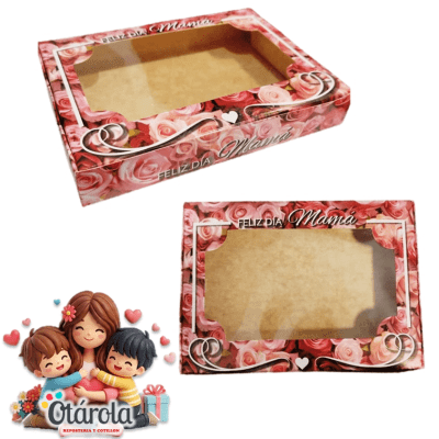 Caja MAMA 6 Alfajor Roja 1u.1
