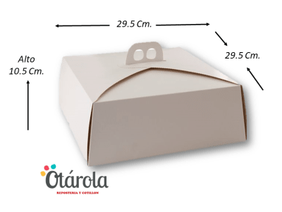 Caja Torta Chica