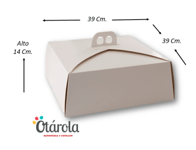 Caja de Torta Extra Grande