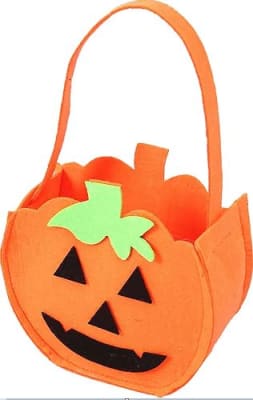 Bolsa Hallowen Calabaza 15x15cm.1