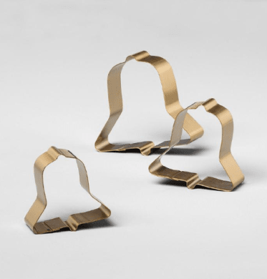 Cortador Metal Campana Navidad 3pzs.