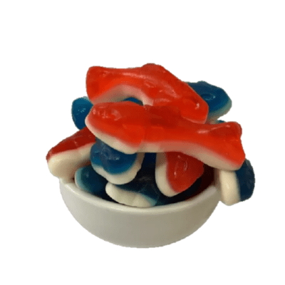 Gomita Tiburon Colores 1Kg. Docile