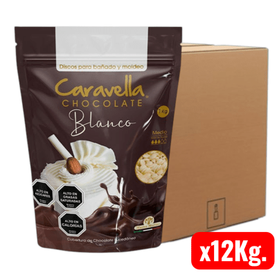 Caravella Blanco 12u.x 1kg. (Caja)