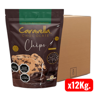 Caravella Chip 12u. x 1kg.(CAJA)