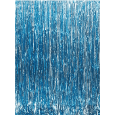 Cortina Metalica Blingin Celeste 2x1Mts1