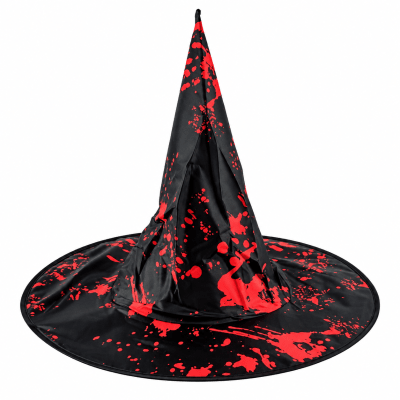 Sombrero Buja Negro y Rojo