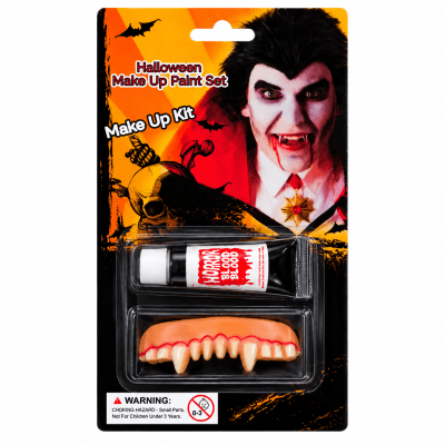 Pomo Dentadura Con Sangre