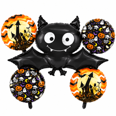 Set Murcielago Halloween 5pza1
