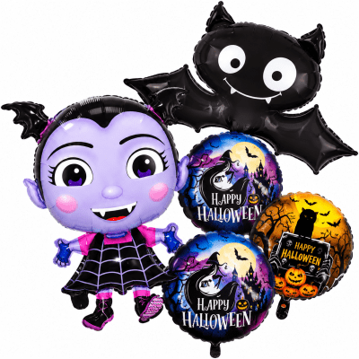 Globo Halloween Vampirina 5pzs. Party1