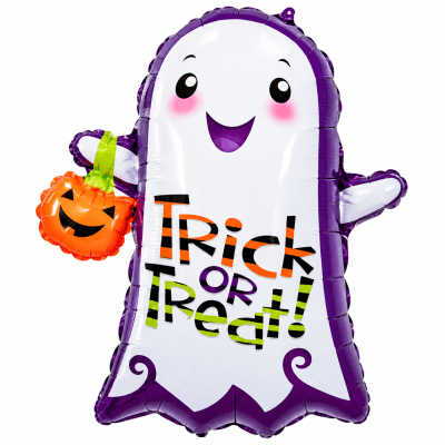 Globo Halloween Fantasma 73x82cm.1