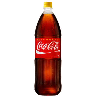 Coca Cola Original 2 litros Retornable.