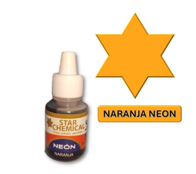 Colorante en Gel Naranja Neon 10grs.1