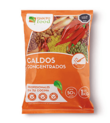Caldo Concentrado Costilla 1kg. Macrofood.