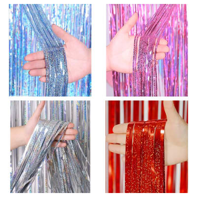 Cortina Metalica Holografica 2x1 Metros