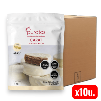 Cobertura Blanco Cover Gotas Puratos 10x1kg (Caja)