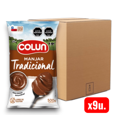 Manjar Colun 9u. (CAJA)