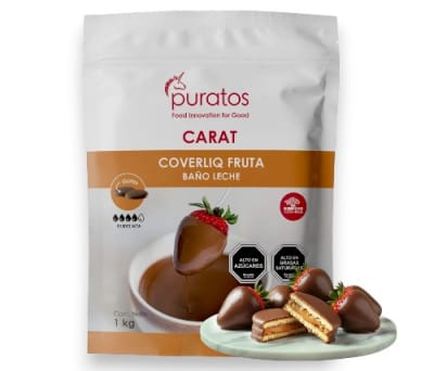 Coverliq Fruta Baño Leche 1kg.