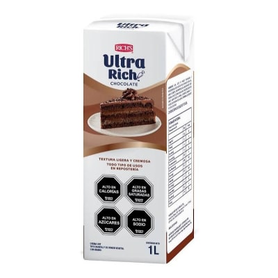 Crema Vegetal Chocolate Rich's 1 lt1