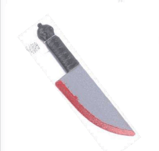 Halloween Cuchillo con Sangre1