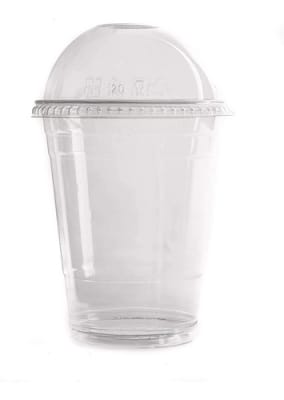 Vaso Domo con Tapa 12oz. 350cc.