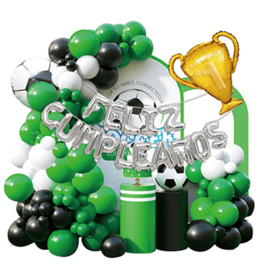 Set De Globos Futbol 71pcs.2