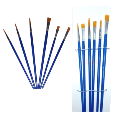 Set de Pinceles 6 Pzas.