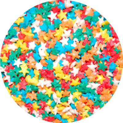Mostacilla Estrella Colores