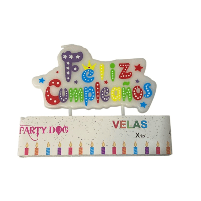 Vela Placa Colores