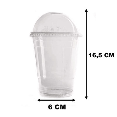 Vaso PP Domo 500cc X 50U.1