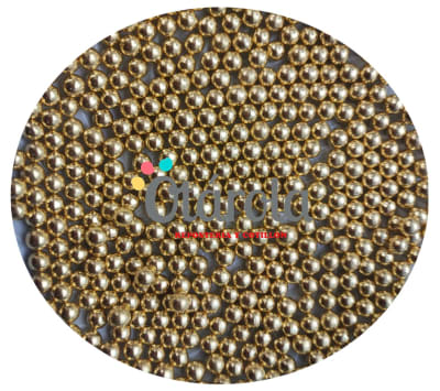 Perla Dorada Gold 6mm.