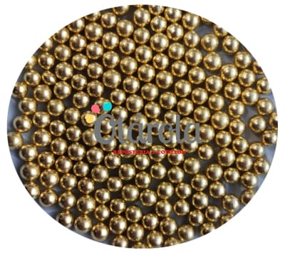 Perla Dorada Gold 8mm.