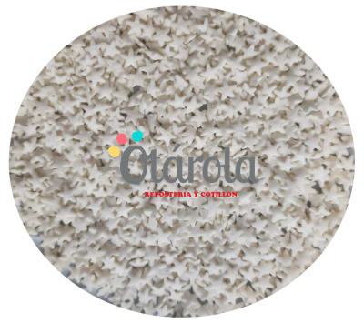 Mostacilla Estrella Blanca Plana  80grs.