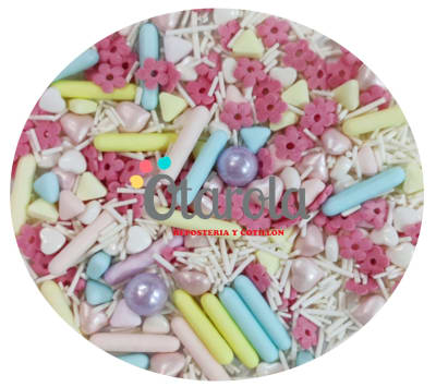 Sprinkles Flor Pastel