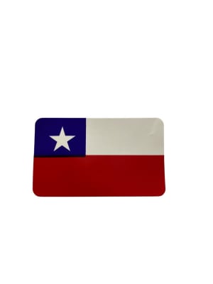 Etiquetas Fiestas Patrias Bandera x100und