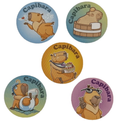 Etiquetas Disney Capybara x10und