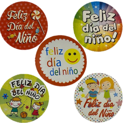 Etiquetas Disney Dia Del Niño x10und